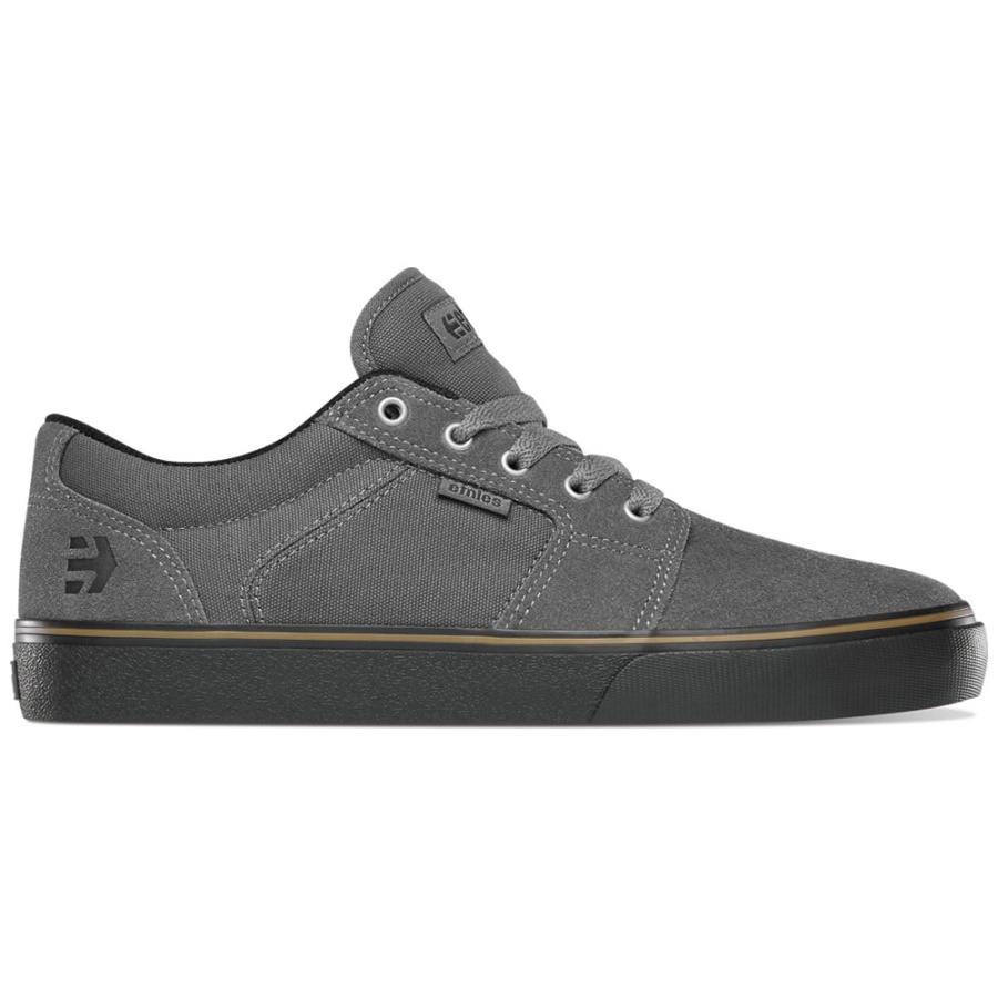 Etnies Barge Ls Cinza Escuro/preto/goma