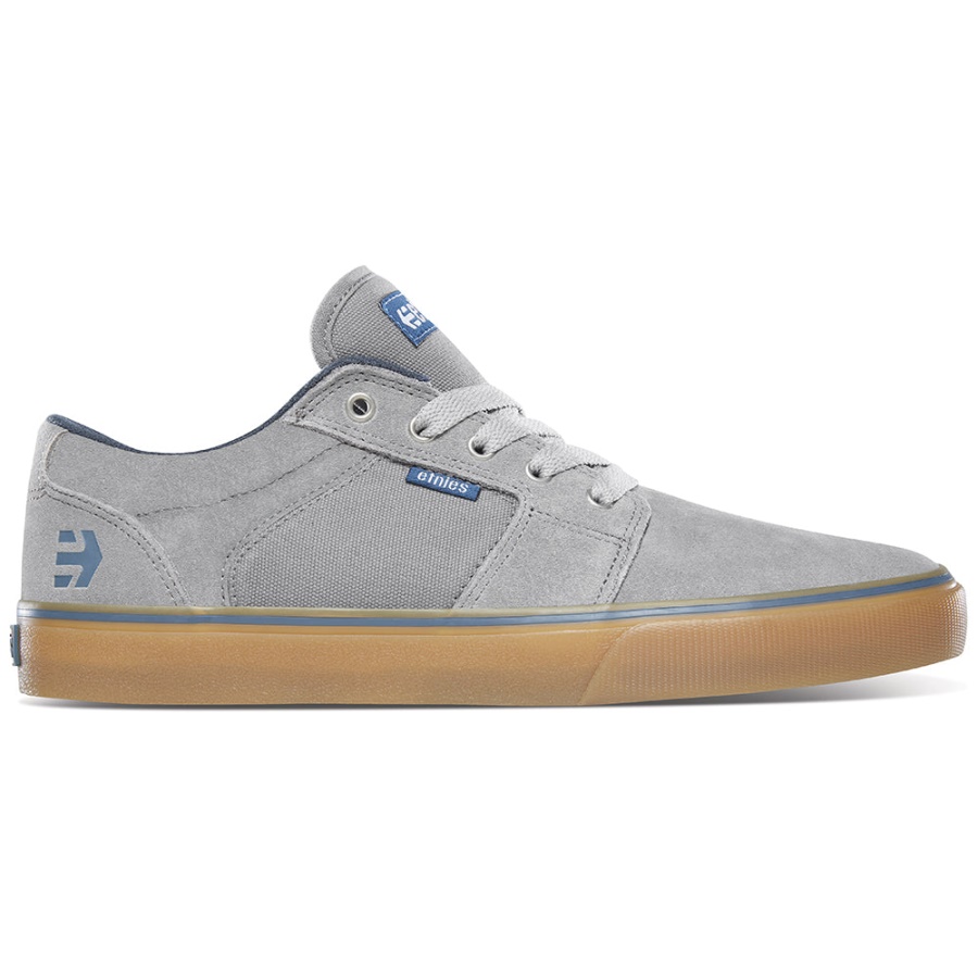 Etnies Barge Ls Cinza/azul/goma