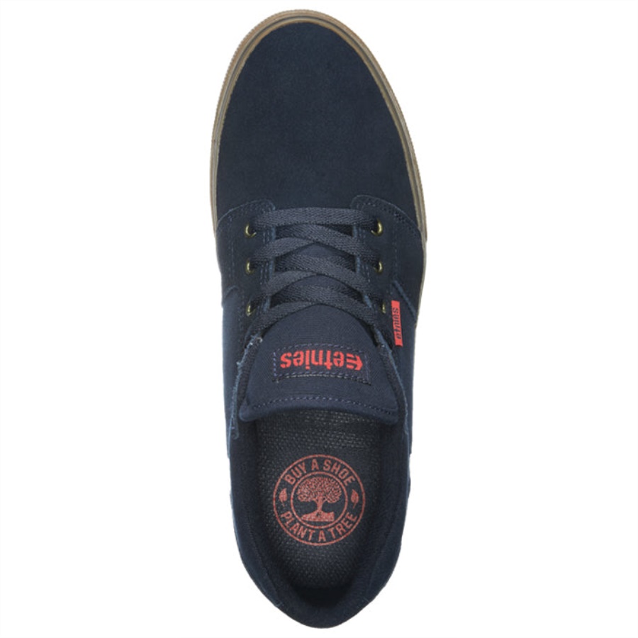 Etnies Barge Ls Navy/goma/ouro