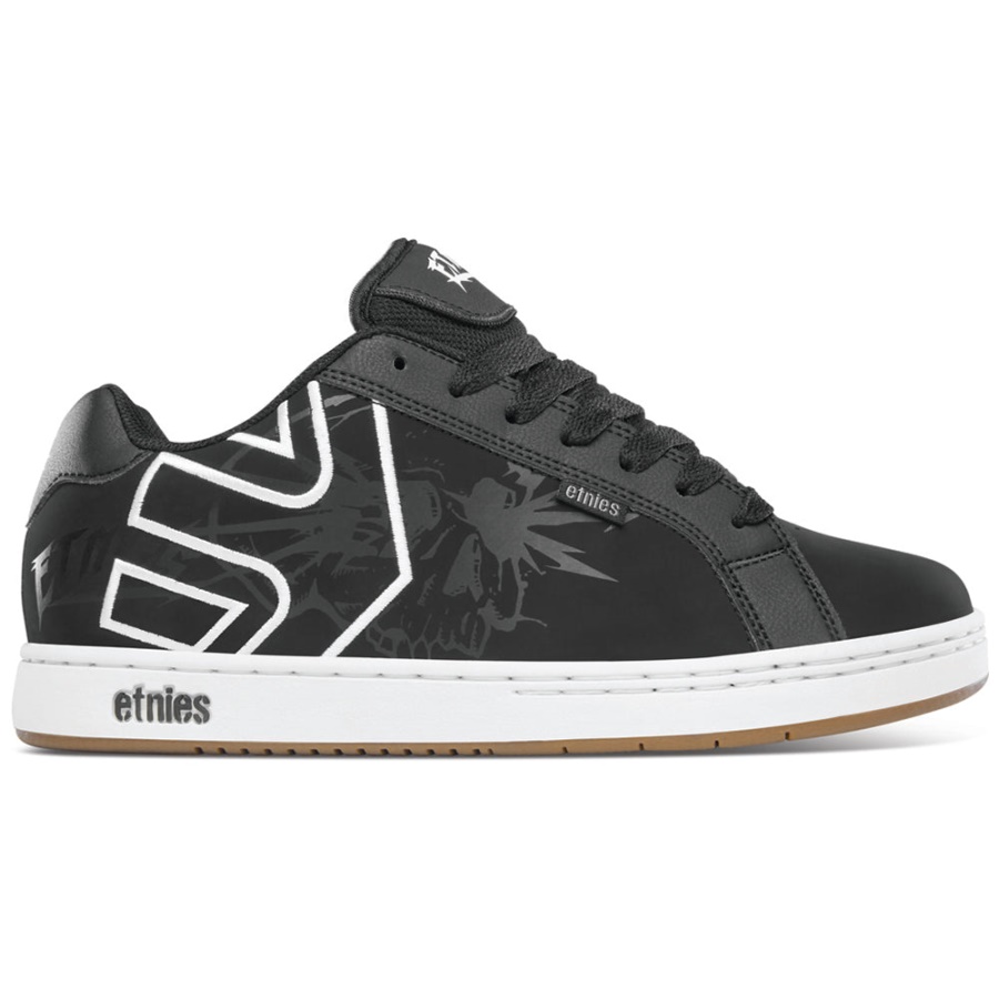 Etnies Fader Black/skulls