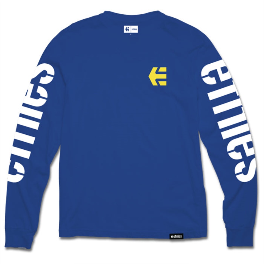 Etnies Icon Ls Tee Royal