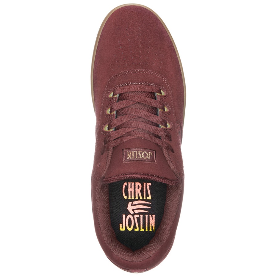 Etnies Joslin Borgonha/goma