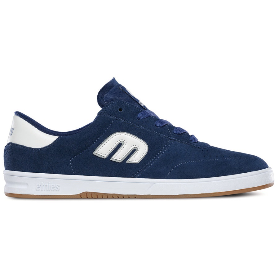 Etnies Lo-cut Azul/branco/goma