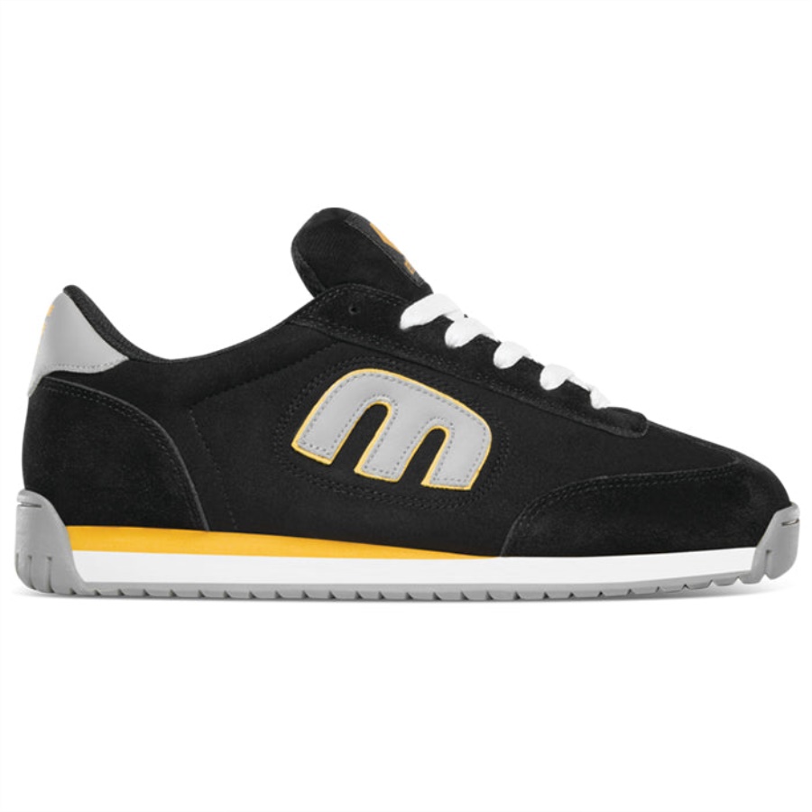 Etnies Lo-cut Ii Ls Preto/cinza/amarelo