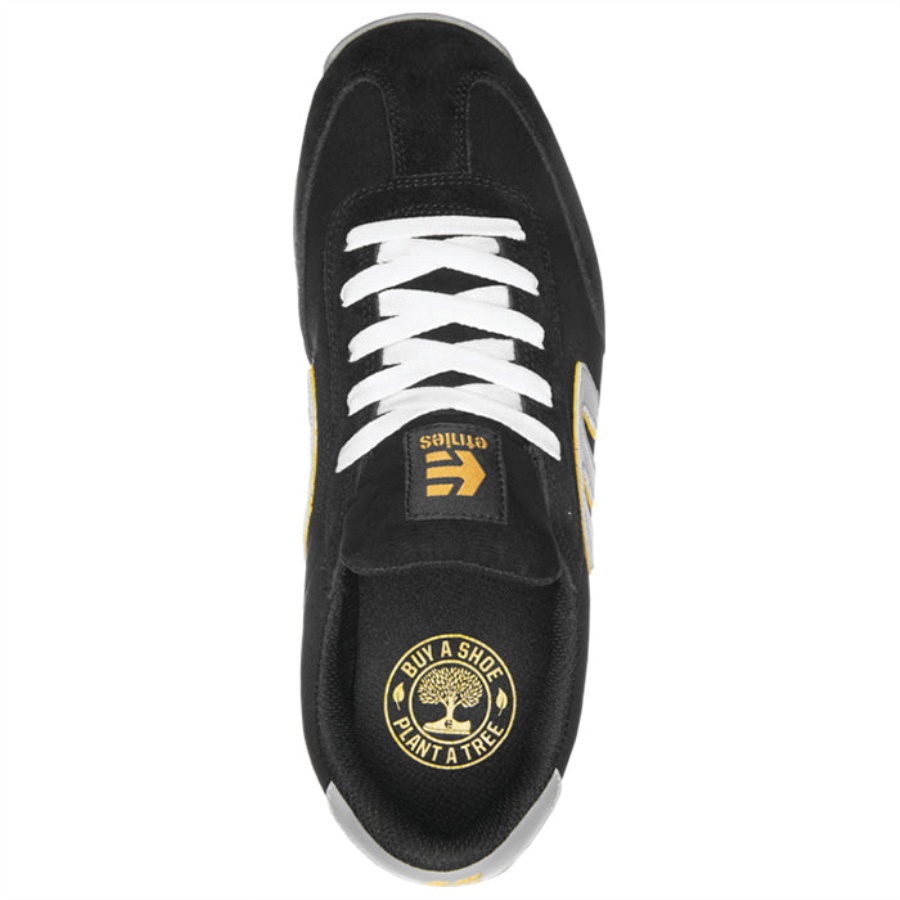 Etnies Lo-cut Ii Ls Preto/cinza/amarelo