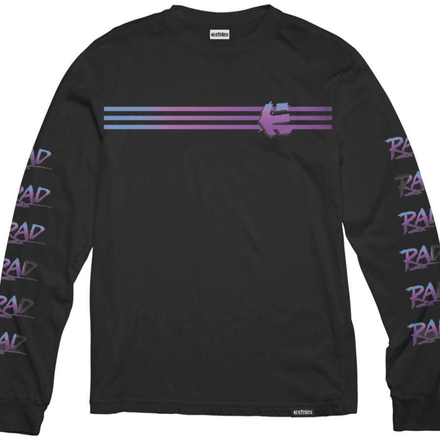 Etnies Rad Can Can Camisa Preta