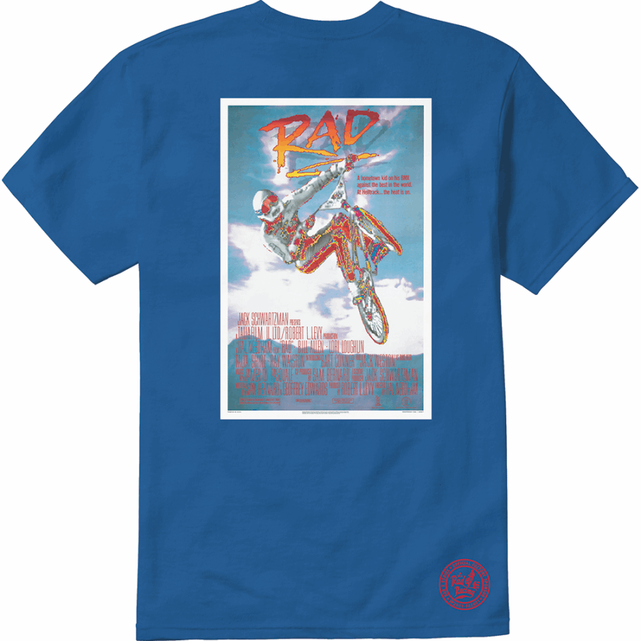 Etnies Rad Poster Tee Royal