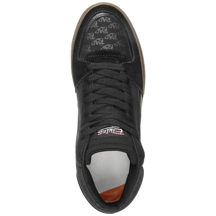 Etnies Parafuso Vulc Mid X Rad Preto/goma