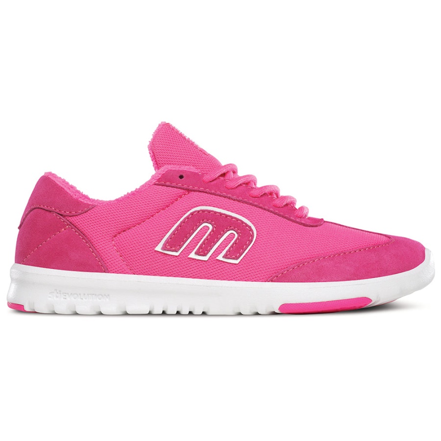 Etnies Feminina Corte Baixo Sc Rosa/branco